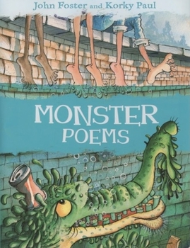 Paperback Monster Poems Book