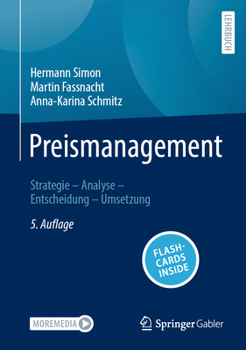 Hardcover Preismanagement: Strategie - Analyse - Entscheidung - Umsetzung [German] Book
