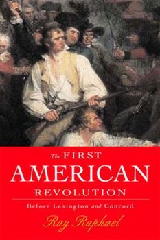 Hardcover The First American Revolution Book