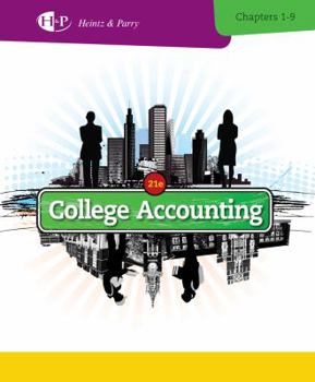 Paperback College Accounting, Chapters 1-9 Book