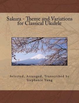 Paperback Sakura - Theme and Variations for Classical Ukulele Book