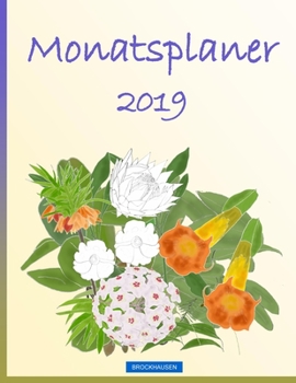 Paperback BROCKHAUSEN - Monatsplaner 2019 [German] Book