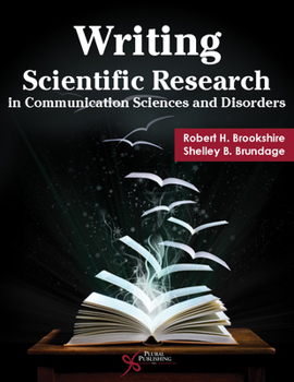 Paperback Writing Scientific Research in Communication Sciences and Disorders Book
