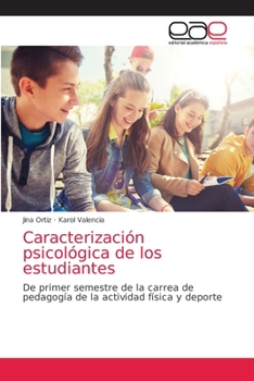 Paperback Caracterización psicológica de los estudiantes [Spanish] Book