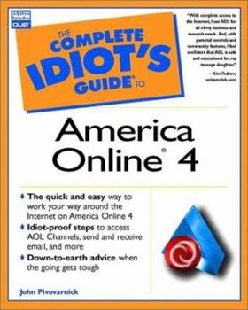 Paperback Complete Idiot's Guide to America Online 4.0 Book