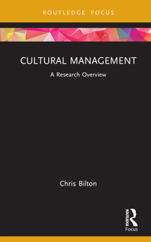 Hardcover Cultural Management: A Research Overview Book