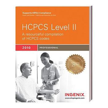 Paperback HCPCS Level II Professional 2010 Book