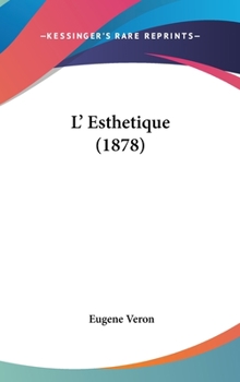 Hardcover L' Esthetique (1878) Book