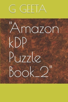 Paperback "Amazon kDP Puzzle Book_2" Book
