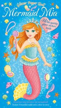 Paperback Mermaid MIA: Glitter Paper Dolls with 8 Outfits, Accessories and a Story Book