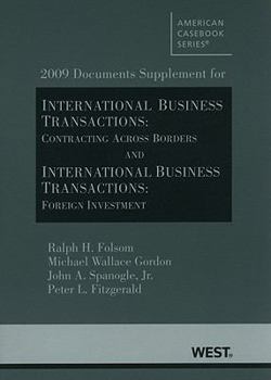 Paperback International Business Transactions: Contracting Across Borders and International Business Transactions: Foreign Investment Book