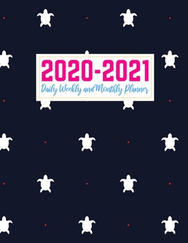 2020-2021 Daily Weekly and Monthly Planner: Cute Two Year Jan 1, 2020 - Dec 31, 2021 Calendar Organizer and Appointment Schedule Agenda Journal for ... - 24 Months Planner - Creative AG 0024