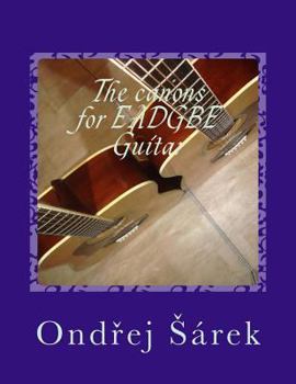 Paperback The canons for EADGBE Guitar Book