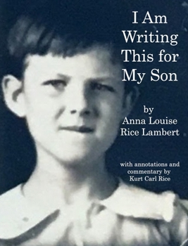 Hardcover I am Writing This for My Son: A Memoir Book