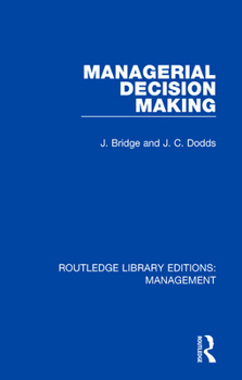 Paperback Managerial Decision Making Book