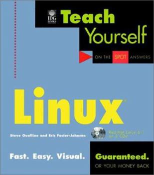 Paperback Teach Yourself Linux [With CDROM] Book