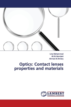 Paperback Optics: Contact lenses properties and materials Book