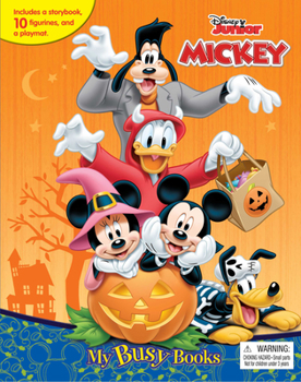 Paperback Disney Mickey Halloween My Busy Books Book
