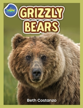 Paperback Grizzly Bear Activity Workbook ages 4-8 Book