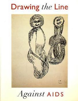 Paperback Drawing The Line Against Aids Book