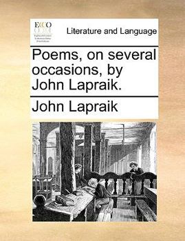 Paperback Poems, on Several Occasions, by John Lapraik. Book