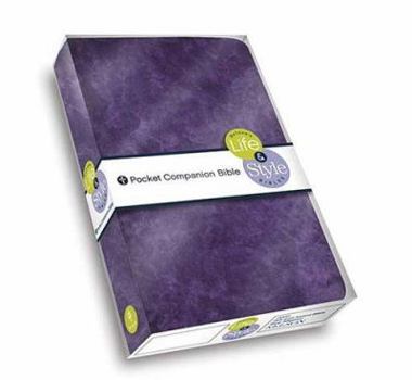 Paperback Holy Bible: King James Version, Purple Marble Book