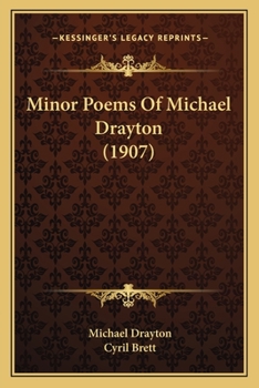 Paperback Minor Poems of Michael Drayton (1907) Book