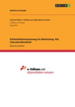 Paperback Echtzeitdatenmessung im Marketing. Ein Literaturüberblick [German] Book