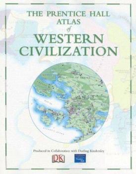 Paperback The 'prentice Hall Atlas Of Western Civilization Book