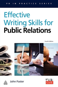 Paperback Effective Writing Skills for Public Relations Book