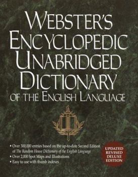 Hardcover Webster's Encyclopedic Unabridged Dictionary, Second Edition Book