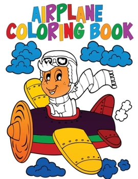 Paperback Airplane Coloring Book: Activity Book for Kids Book