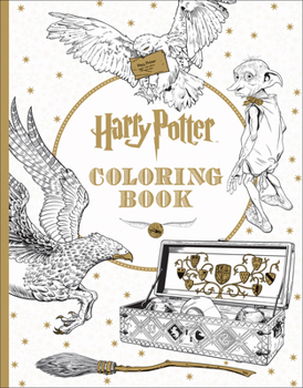 Paperback Harry Potter Coloring Book
