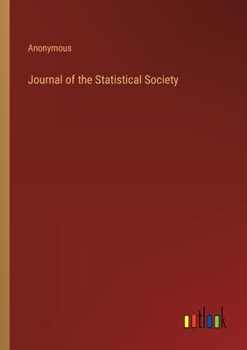 Paperback Journal of the Statistical Society Book