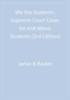 Paperback We the Students: Supreme Court Cases for and about Students Book