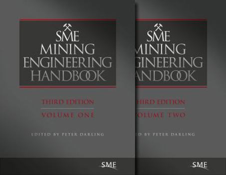 Hardcover Sme Mining Engineering Handbook, Third Edition Book