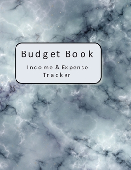 Paperback Budget Book Income and Expense Tracker: Spending Journal and Notebook - Monthly, Weekly Financial and Accounting Planner and Bill Organizer, Budgeting Book