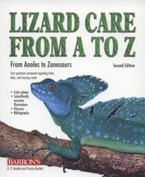 Paperback Lizard Care from A to Z Book