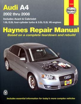 Paperback Audi A4: 2002 Thru 2008 Book