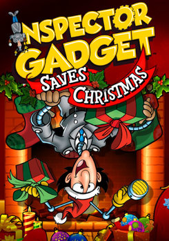 DVD Inspector Gadget Saves Christmas Book