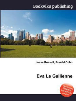 Paperback Eva Le Gallienne Book