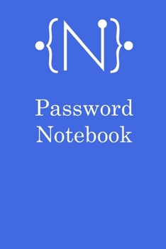 Password Tracker , Notebook for password ,easy Password Tracker: Lined Notebook / Password Notebook 120 pages 6 x 9