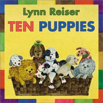 Library Binding Ten Puppies Book