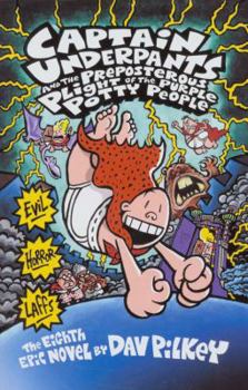 Paperback Captain Underpants and the Preposterous Plight of the Purple Potty People: The Eighth Epic Novel Book