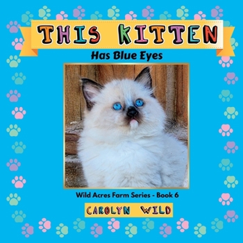 Paperback This Kitten: Has Blue Eyes [Large Print] Book