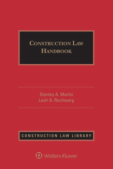 Hardcover Construction Law Handbook Book
