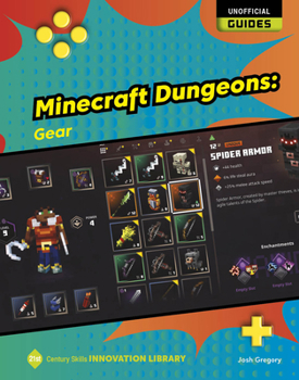 Paperback Minecraft Dungeons: Gear Book