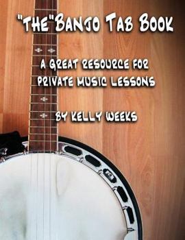 Paperback "The" Banjo Tab Book: A Great Resource For Private Music Lessons Book