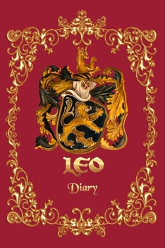 Paperback Leo Diary - A Diary For Leo Zodiac Sign - 6x9, 120 pages Book