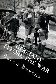 Paperback Germany Before the War Book